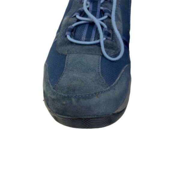 Dansko Helen Blue Sneakers with Quicklace Bungee Laces - Picture 8 of 9